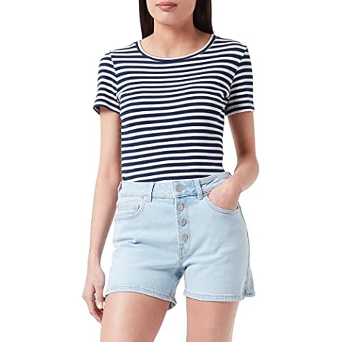 TOM TAILOR Denim Damen Bermuda Jeans Shorts 1031450, 10118 Cover