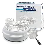 Anti-snoring Mouthguard, Mandibular Advancement Mouthpiece, Medical-grade Anti-snoring Device, Customizable Sleep Mouthpiece (White Anti Snoring Mouthp 1PCS)