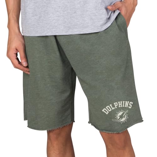 Concepts Sport Men's Green Miami Dolphins Mainstream Tri-Blend Shorts