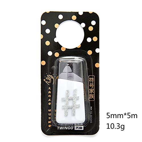 MISHITI 4 stks/set Kawaii Symbolen White Out Corrector Correctie Tape Briefpapier Student - Image 3