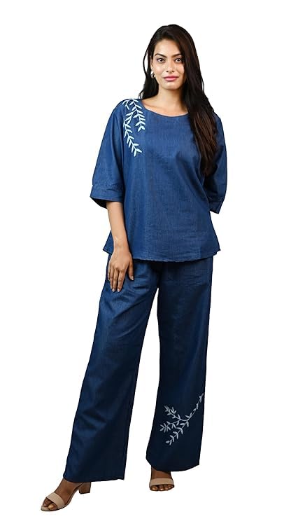 Co-ord Set for Women – Stylish Korean Summer Outfit | Trendy Travel & Streetwear Look for Girls |Jumpsuit for Women | Hangouts | Picnic | Vacation Wear | Half Sleeeve |