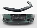 Maxton Design Frontstoßstange Lippe Spoiler V2 Kompatibel mit Audi A6 C7 S-LINE (2011-2014) Splitter Maxton Design Frontstoßstange Lippe Spoiler V2 Kompatibel mit Audi A6 C7 S-LINE (2011-2014) Splitter