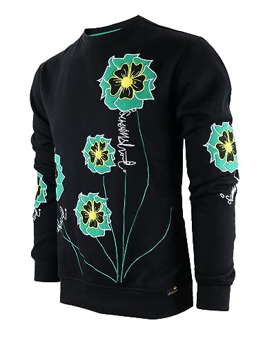 SCREENSHOT CREWNECK 3202 Mens Urban Streetwear NYC Graffiti Hip Hop Fleece Pullover Active Fashion Crew Neck Sweatshirt Top