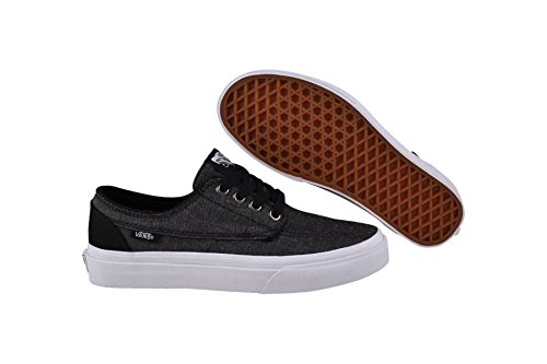 Vans U Brigata, Sneakers Basses Adulte Mixte - - (c c) Black/tru, 3.5