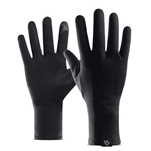 CLISPEED Luvas de Tela Sensível ATque Luvas de InvernHmens Mulheres Gel de Sile Antiderrapante Luvas