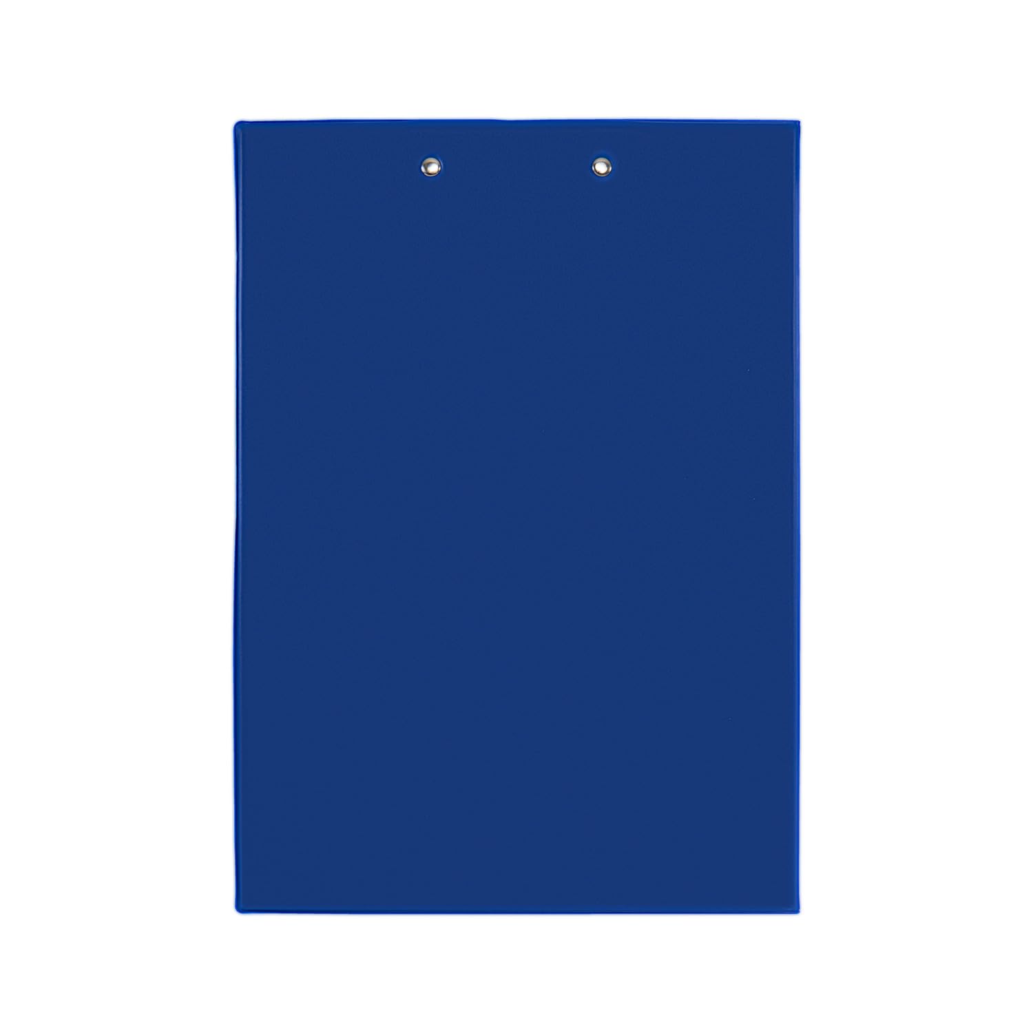 Idena 11376 Clipboard Folder for DIN A4, Portrait Format, PVC Coated Clipboard in Blue, with Lid - Image 3
