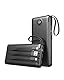 VEEKTOMX Powerbank 20000mAh Power Bank mit integrierten Kabeln USB C Externe Handyakkus mit 5 Ausgängen & 2 Eingängen Reise Gadgets Akkupack Kompatibel mit iPhone, Samsung, Huawei, Xiaomi, iPad