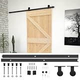 vidaXL Porta scorrevole 80 x 210 cm Legno Massello di Pino