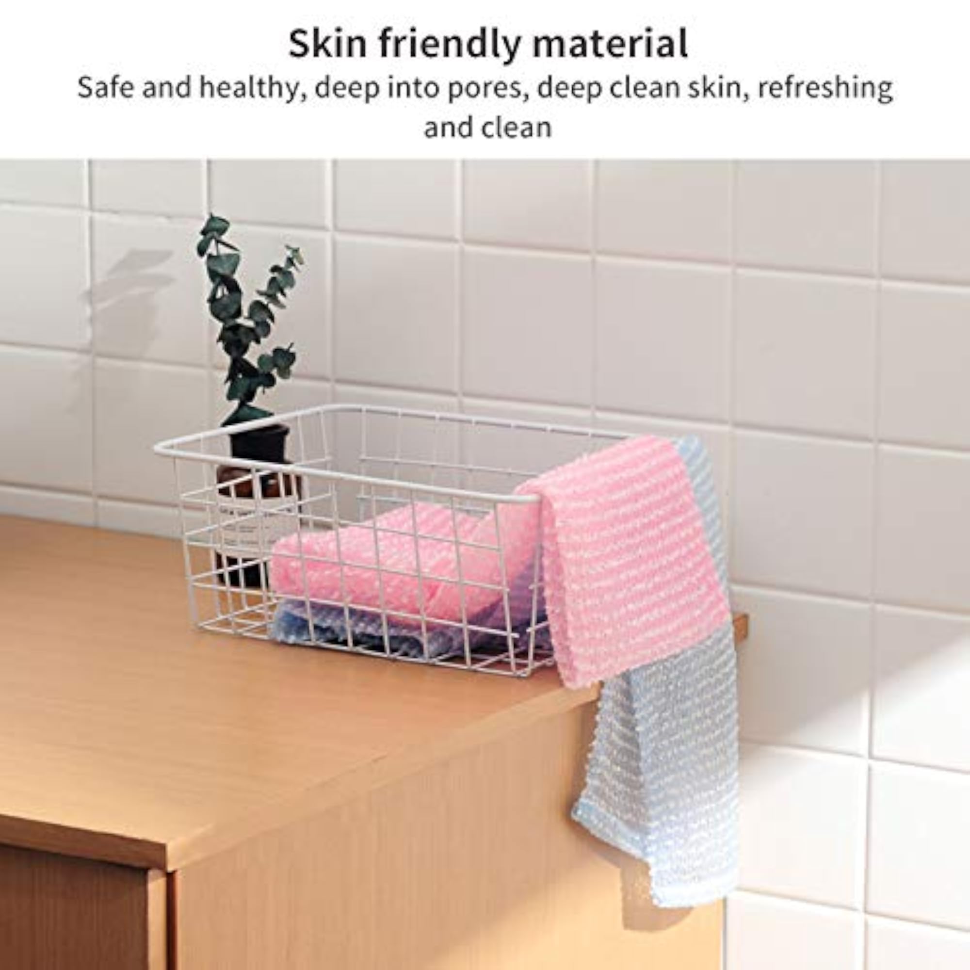 Exfoliating Back Scrubber for Shower, Deep Clean & Invigorate Your Skin
