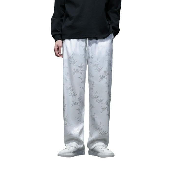Pantalon long décontracté homme coupe ample pour éviter la chaleur