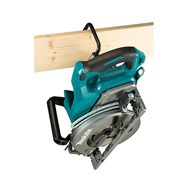 Makita RS001GZ Akku-Handkreissäge 65mm 40V max. (ohne Akku, ohne Ladegerät), Petrol – Bild 6