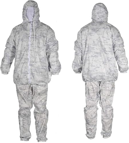 Combinaison tactique d'hiver camouflage armée vêtement de sniper pour homme et femme