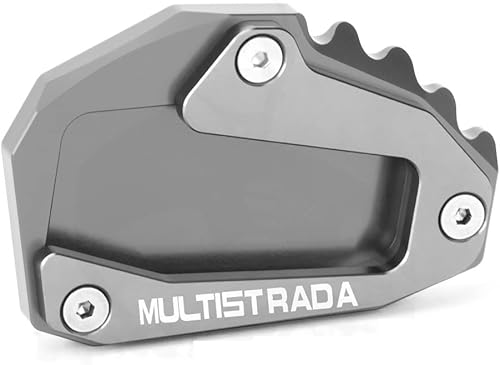 Miniatura 7 de EMLEVO Soporte para Ducati Multistrada V4 V4S Sport 1200 1200S Soporte de pie de motocicleta soporte lateral almohadilla de extensión de pie CNC