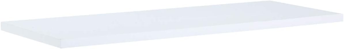 Knape & Vogt 1980WH 12X48 12" X 48" White Shelves Finished