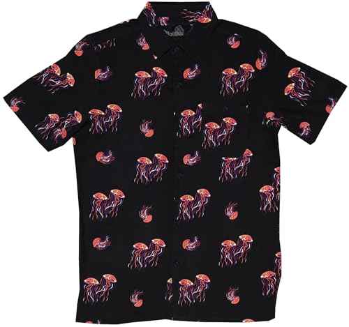 Image of Molokai Surf Button Down Slim Fit Hawaiian Short Sleeve Shirts