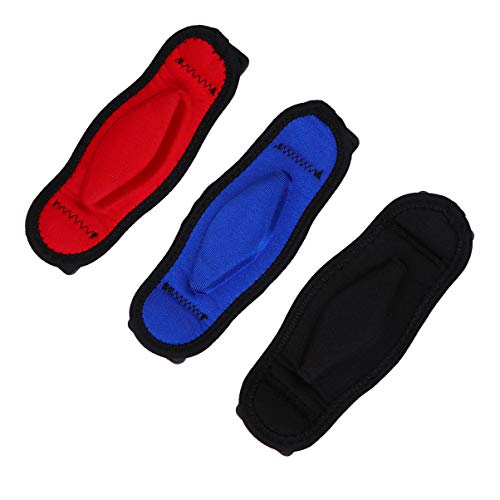 Clispeed 3 peças de joelheira de suporte de cotovelo para esportes, treino, tênis, yoga, pilates, ar