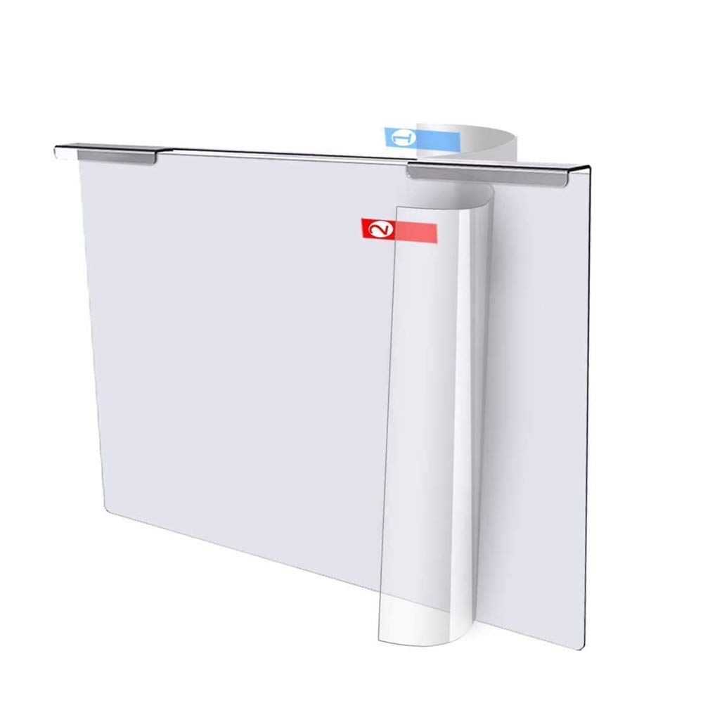 FiiMoo 23-24 Pollici Computer Universale Filtro Anti Luce Blu, Pellicola Filtrante Anti-UV per la Protezione degli Occhi per Monitor 23, 23,6, 23,8, 24 Pollici (22,04 x 14,17 inch/16:9/16:10)