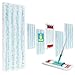 Produktbild 6 Ersatz-Wischbezüge für Leifheit Profi XL Micro Duo/Profi XL Cotton Plus ,Bodenwischer Ersatzbezug für Leifheit ,Effiziente Mikrofaser Bezüge, Starke Fleckentfernung für Alle Hartböden