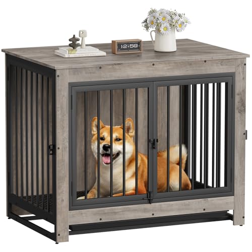 Derfullo Dog Crate Furniture 38 Inch