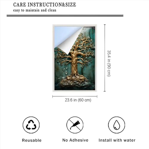 Vinilo Decorativo para Ventana SOPIYRIO 23.6 x 35.4 pulgadas miniatura 2
