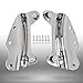 AUFER Chrome 4-Point Docking Hardware Kit Compatible with for Touring Road King Road Glide Street Glide Electra Glide 2009-2013