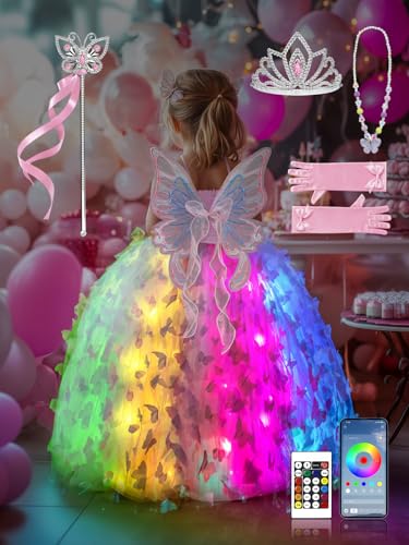 Disfraz de princesa para niñas de 3 a 4 años