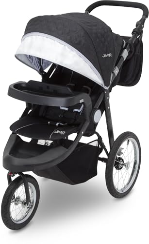 Jeep Cross-Country Sport Plus Jogging Stroller by Delta Children, Charcoal Galaxy - image 8