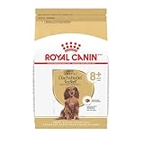 Royal Canin Breed Health Nutrition Dachshund 8+ Senior Dry Dog Food, 3 lb Bag