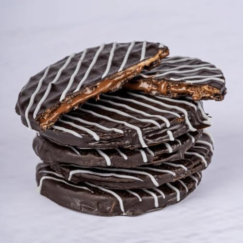 Image of Nova Nova Dark Waffle Chocolates - Box of 6 - Vegetarian, 100% Eggless | No Added Preservatives (120g) (Pack of 2)