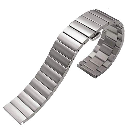 Bracelet de montre en acier 22mm idéal pour le bureau et les soirées