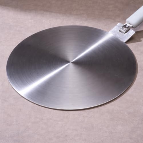 Image of P•TAL Induction Adapter Plate for Non-Induction Cookware - Heat Diffuser Plate | Compatible with Gas & Induction | Even Heat Distribution | Durable & Heavy Duty (1 Pc) (Small)