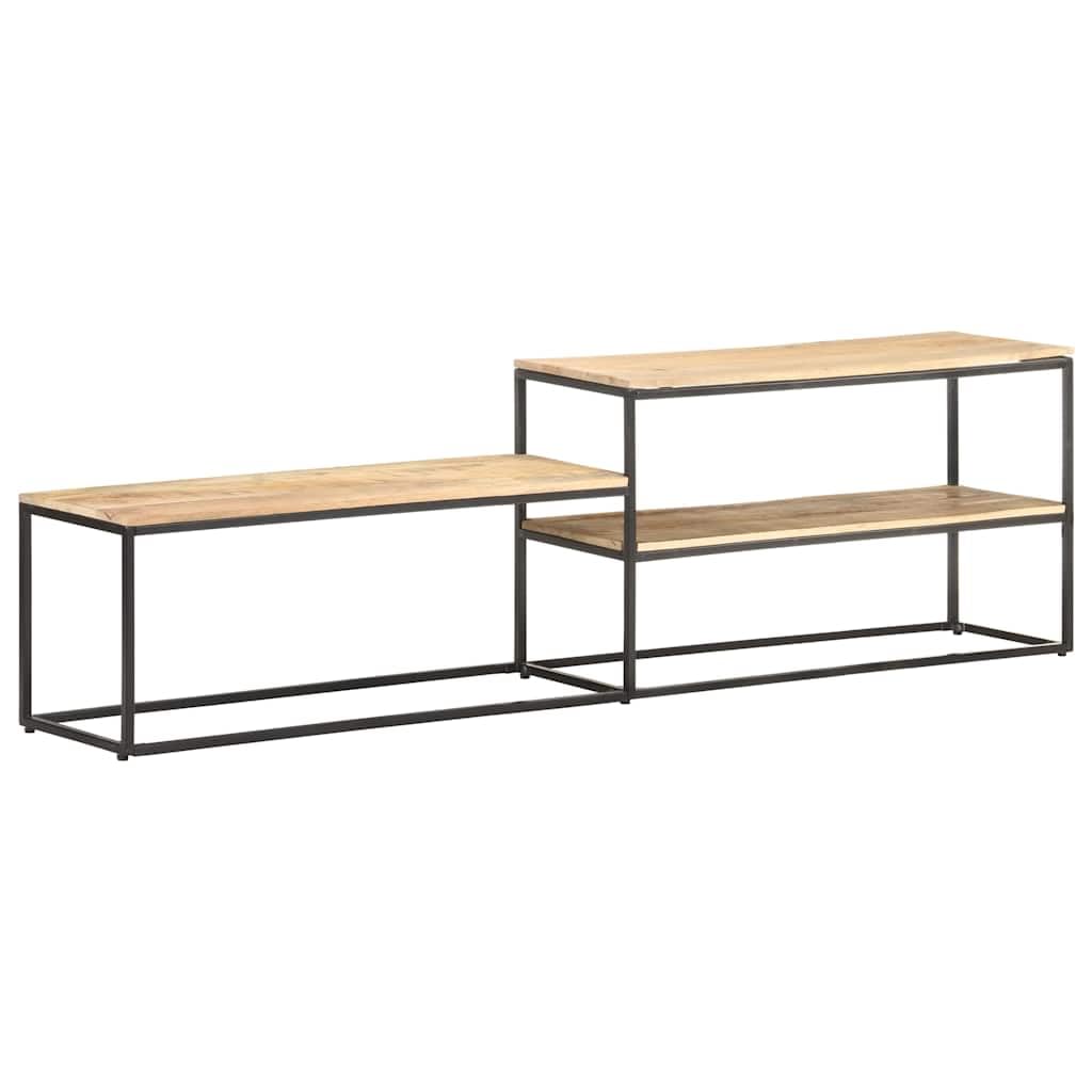 Mobile per TV, 180 x 30 x 50 cm, in legno di mango grezzo