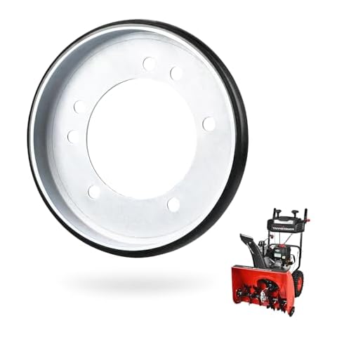 CHAR YONG 04743700 Snow Blower Friction Wheel Drive disc Replacement for Ariens Snow Blower Troy Bilt Snow Blower - with Brake Lining and Snapper Lawn Mower Cover