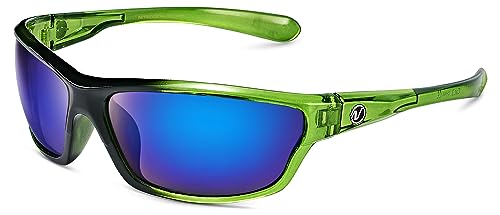 Nitrogen Polarized Wrap Around Sport Sunglasses for Men Women UV400 Driving Fishing Running Sun Glasses