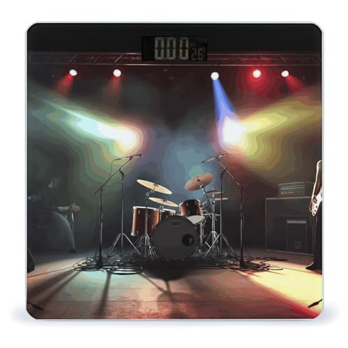 Balanza digital para baño Rock Band Stage peso hasta 180 kg