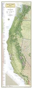 National Geographic Pacific Crest Trail Wanderkarte