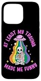 Funny Skeleton Humor UFO Rainbows Alien