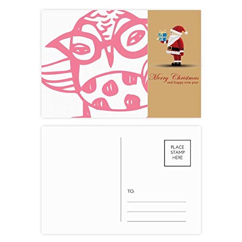 Cartes postales animaux dessin animé : lot de 20 pièces illustrées pour votre correspondance