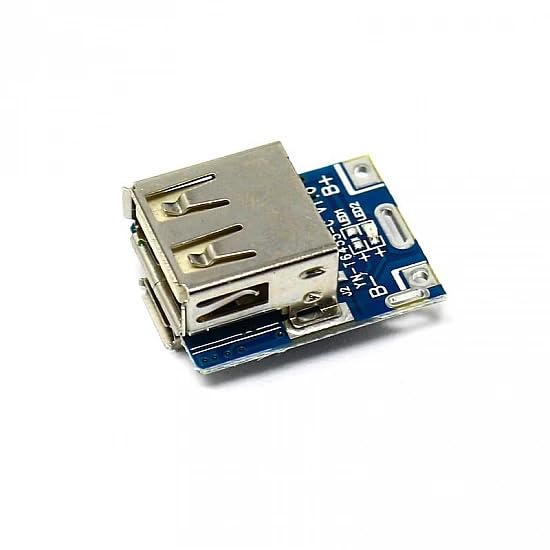 Image of USB Type-C 5V Step-Up Booster - Lithium Battery Charging and Protection Module for Power Bank - Pack of 2