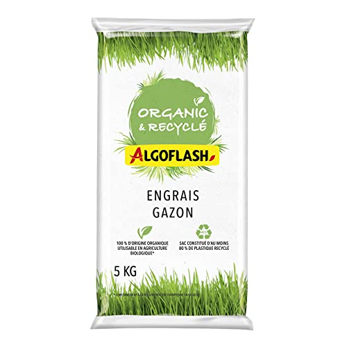 Engrais gazon ALGOFLASH 5 kg pour sublimer le jardin familial ce printemps