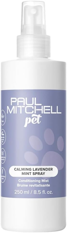 Paul Mitchell Pet Calming Lavender Mint Spray, Conditioning Mist, 8.5 fl.oz.