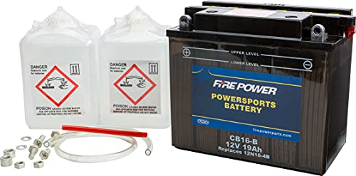 Wps Conventional 12V Heavy Duty Battery With Acid Pack Cb16-B #TOP23