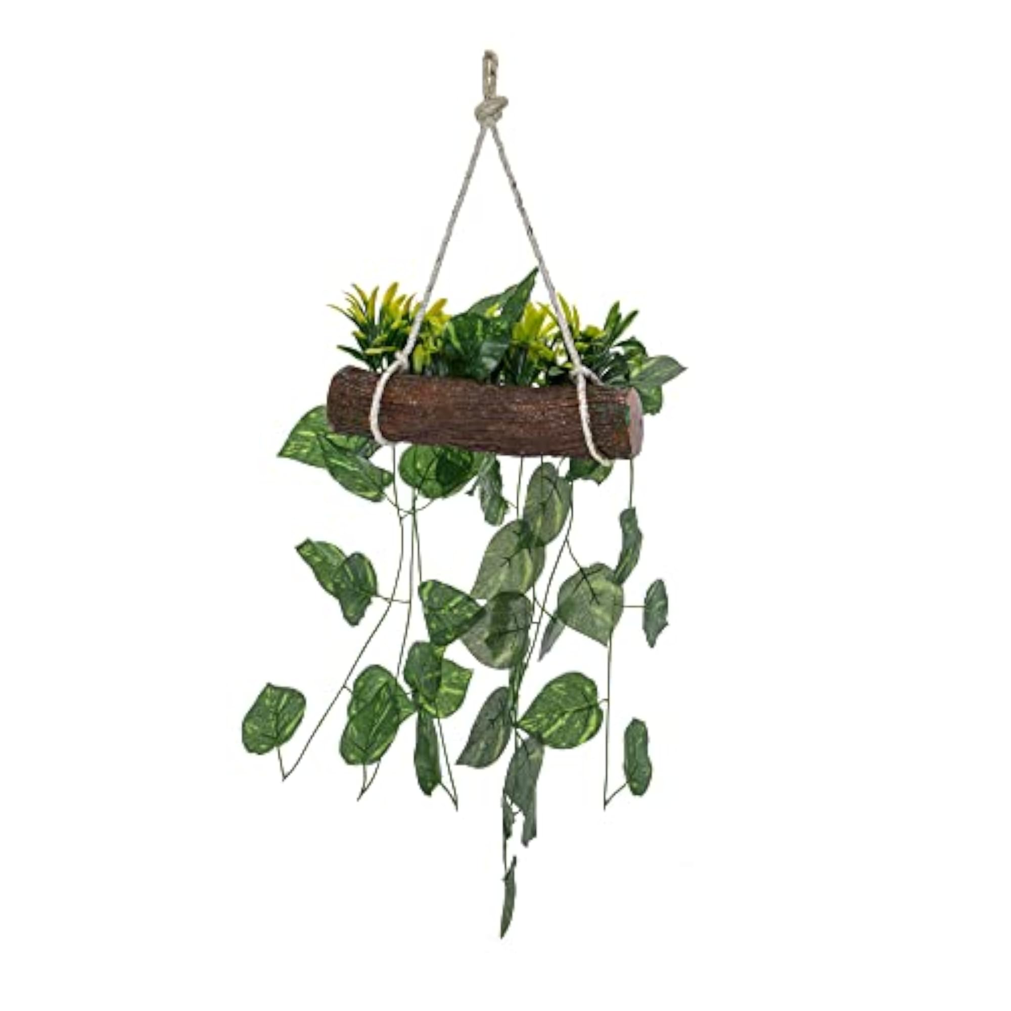 Artificial Tree Wood in Plastic Nursery, Fake Plant