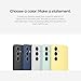 Samsung Galaxy S24 FE Silicone Phone Case, Protective Cover with Color Variety, Smooth Grip, Soft and Sleek Design, Seamless Fit, US Version, Blue
