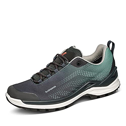 Lowa 320516 ZIRROX GTX LO Ws Damen Outdoorschuh Synthetik Textil Gummisohle, Groesse 43 1/2, grau/jade