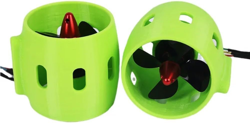 12V-24V 20A RC Boat Underwater Thruster Motor 4 Blades Propeller for PROPULSION 30-200W Part For ROV RC Bait Tug Boat Kayak/boat Model Propeller Underwater Propeller(CW+CCW)