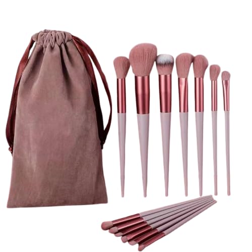 Baloon Magic Makeup Brush Set with Travel Pouch Soft Synthetic Bristles Foundation, Powder, Concealer, Eyeshadow, Blush & Highlighter Brushes Professional Makeup Brushes for Beginners & Artists_A-554_(Set of 8 Brush)-image-3