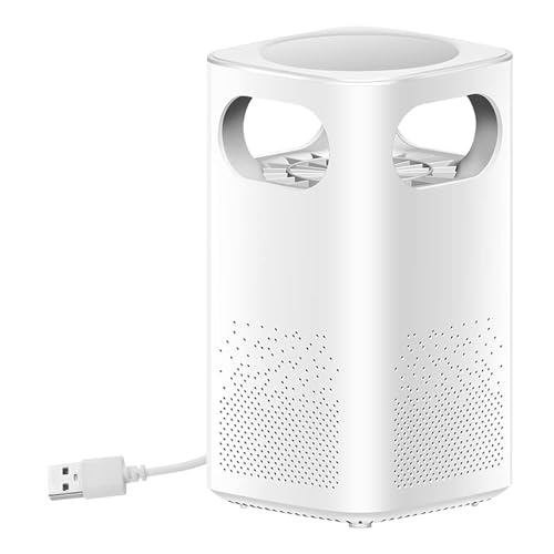 Image of International Eco Friendly Electronic LED Mosquito Killer Machine Trap Lamp, Theory Screen Protector Mosquito Killer lamp for House,USB Power Electronic Night Girls Room|Kids Room (Squ White)