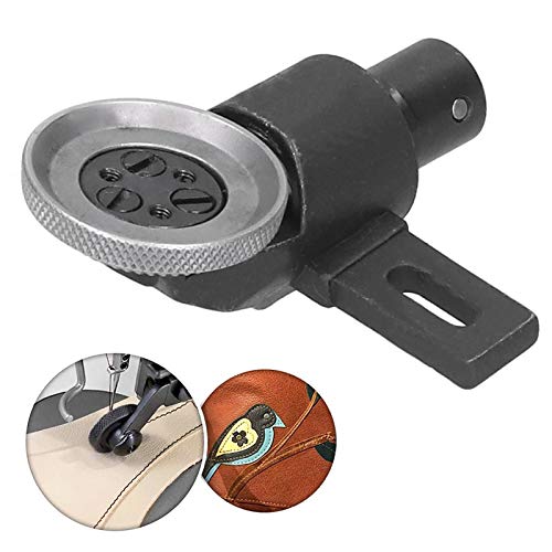 Pie prensatela rodillo de cuero para máquina de coser miniatura 4