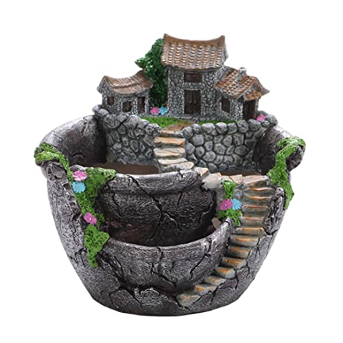 Pots de fleurs jardin de fées pour succulente et plantes d'intérieur
